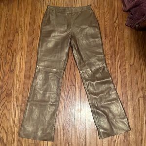 INC Vintage Genuine Leather Pants